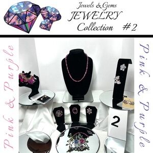 JEWELS & GEMS JEWELRY COLLECTION #2 PINK & PURPLE EDITION